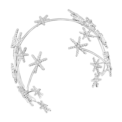 HONMEET Hochzeitskrone Tiara Kristall-haarband Braut-kopfschmuck Strasskrone Für Festivals Und Partys von HONMEET