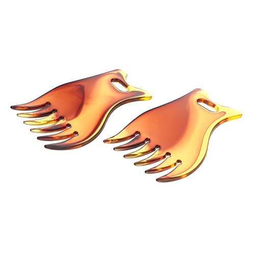 HONMEET 2stücke Salon-öl-haarkamm Für Männer Mit Breiten Zähnen Sanftes Kämmen Reibung Bruchfestes Design Für Tägliche Und Haargestaltung von HONMEET