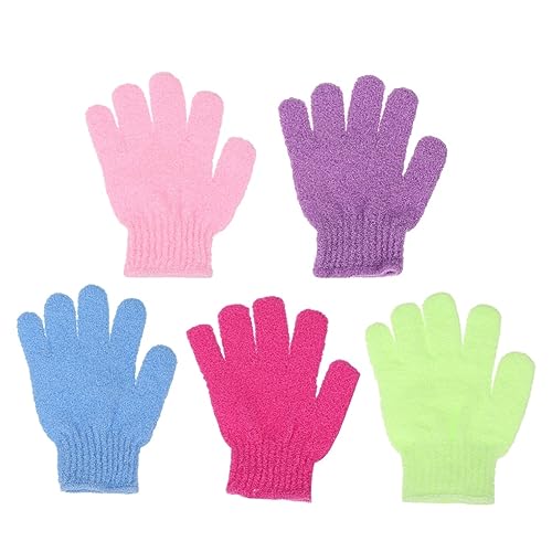 HONMEET Duschhandschuh- Waschtücher Badewäscher Peeling-handtuch Für Hautpeeling von HONMEET