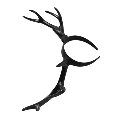 HONMEET Einzigartiges Geweih-stirnband Für Weihnachten Modische Kopfbedeckung Für Erwachsene Leichtes Und Bequemes Haar-accessoire von HONMEET