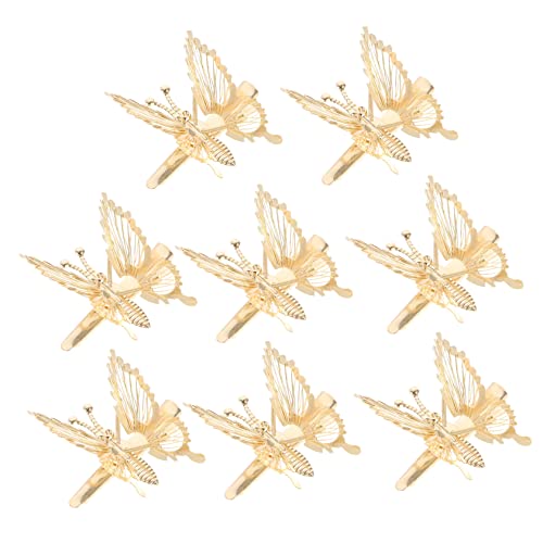 HONMEET 8stücke Schmetterlings Haarklammern Für Damen Kreative Und Bewegliche Haaraccessoires Für Jeden Anlass Geschenkidee Für Freundinnen von HONMEET