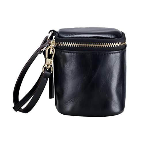 HONMEET Damen Kosmetiktasche Minimalistischer Lippenstiftbeutel Und Geldbörse Für Alltag Reisen Und Party Praktische Aufbewahrung Für Lippenstifte Und Kleingeld Elegantem von HONMEET