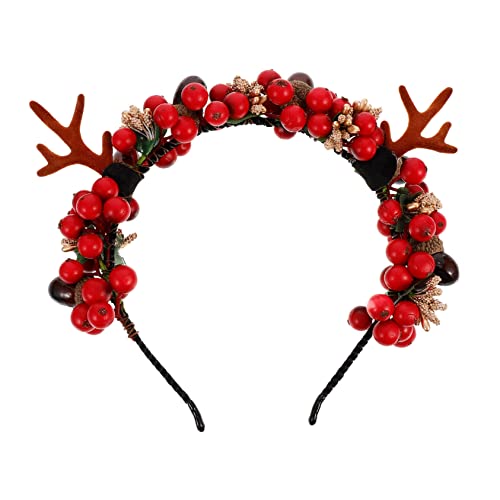 HONMEET Einzigartiges Hirschgeweih-stirnband Hirschhorn-stirnband Für Weihnachtskostüme von HONMEET