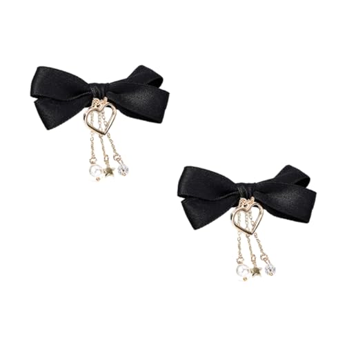 HONMEET 2stücke Schleifen-haarspangen Mit Quasten Für Mädchen Und Frauen Stylische Haaraccessoires Für Partys Geburtstagsfeiern Und Alltag Bequem Und Kinderfreundlich von HONMEET