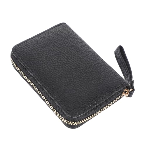 HONMEET Karten Tasche Damen Mit Reißverschluss Pu-münztasche Kartenhalter Für Damengeldbörse von HONMEET