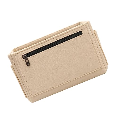 HONMEET 1stück Tragbare Kosmetiktasche Filz Großer Multifunktionaler Make-up Organizer Für Und Täglichen Gebrauch Für Kosmetik Toilettenartikel Und Stifte von HONMEET