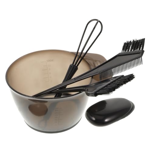 HONMEET Haarfärbeset 6 Stück Haarfärbewerkzeug Für Männer Mit Färbepinsel Schüssel Ohrabdeckung Einfach Zu Reinigen Für Professionelle Und Private Anwendung von HONMEET