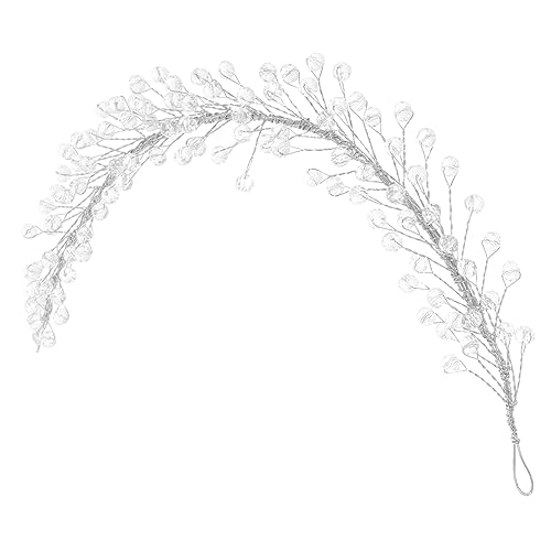 HONMEET Haarband Aus Kristallen Für Damen Perlenkopfschmuck Elegant Für Hochzeiten Partys Und Festivals von HONMEET