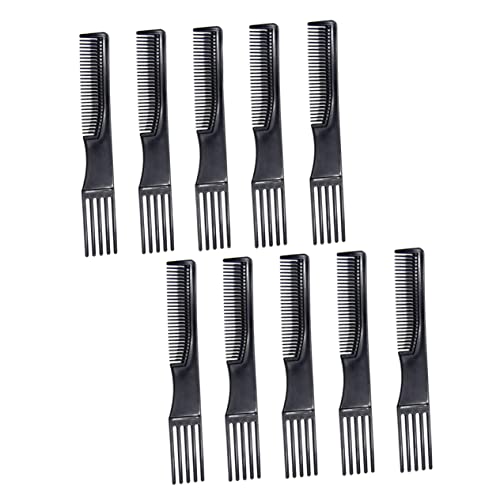 HONMEET Haarstylingkamm 10 Stück Kunststoff-picks Doppelseitiger Kamm Für Frauen Und Männer von HONMEET