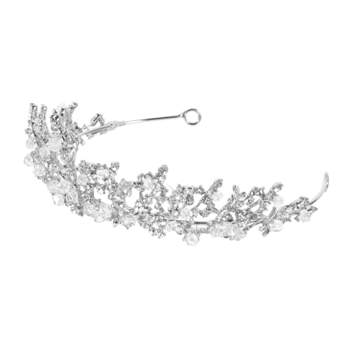 HONMEET Haarschmuck Braut Hochzeit Perlen Strass Krone Damenreif Legierung Kopfbedeckung von HONMEET