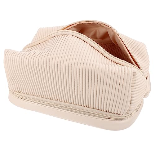 HONMEET Große Kapazität Kosmetiktasche Tragbare Make-up Organizer Für Reisen Und Zuhause Wasserabweisend Leicht Und Langlebig Für Kosmetik Und Toilettenartikel von HONMEET