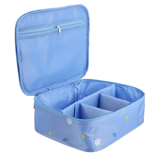 HONMEET Portable Kosmetiktasche Für Damen Wasserdichter Organizer Für Reisen Fitness Camping Und Mehr Handliche Aufbewahrung Für Make-up Und Toilettenartikel Mit Buntem Blumenmuster HONMEET Portable Kosmetiktasche Für Damen Wasserdichter Organizer Für Reisen Fitness Camping Und Mehr Handliche Aufbewahrung Für Make-up Und Toilettenartikel Mit Buntem Blumenmuster von HONMEET