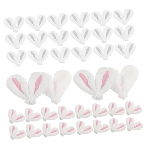 HONMEET 40stücke Teiliges Bunny Ears Haarspangen Material Für Osterdekoration Lustige Für Kreative Haarclips Und Vielseitige Accessoires von HONMEET