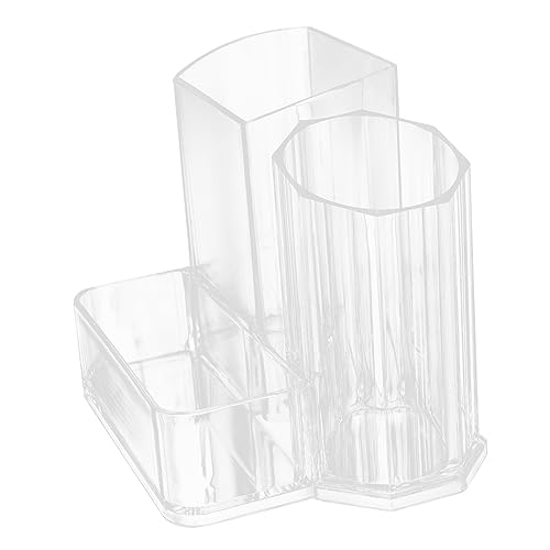 HONMEET Acryl Nagelwerkzeug Aufbewahrungsbox Desktop Organizer Kosmetik Behälter Schreibtisch Stiftehalter Make-up-box Fachhalter von HONMEET