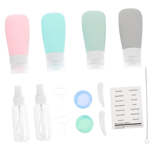 HONMEET Kosmetik-dosierflaschen-set 90 Ml Lotionflasche Reise-organizer Tragbare Hautpflegebehälter Leere Lotionhalter von HONMEET