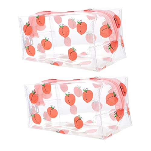 HONMEET Kosmetiktasche Transparent 2 Stücke Große Schminktasche für Reisen Kulturbeutel mit Reißverschluss für Damen und Herren HONMEET Kosmetiktasche Transparent 2 Stücke Große Schminktasche für Reisen Kulturbeutel mit Reißverschluss für Damen und Herren von HONMEET