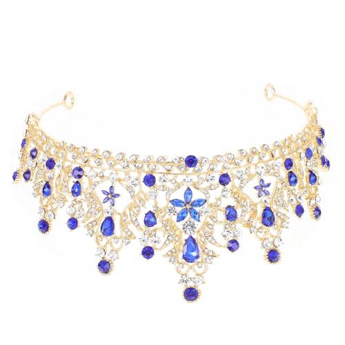 HONMEET Brautkrone Mit Strass-kristallen – Kopfschmuck Für Hochzeiten Partys Feierlichkeiten Eleganter Kopfschmuck Für Frauen HONMEET Brautkrone Mit Strass-kristallen – Kopfschmuck Für Hochzeiten Partys Feierlichkeiten Eleganter Kopfschmuck Für Frauen von HONMEET