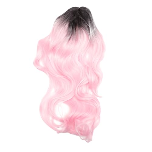 HONMEET Lange Gewellte Perücke Aus Kunsthaar Für Frauen Cosplay Perücke Für Teen Mädchen Haarverlängerung von HONMEET