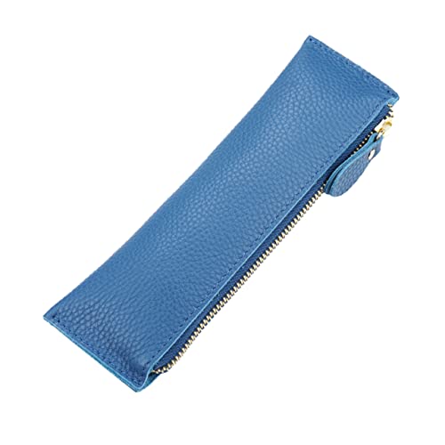 HONMEET Leder Stifttasche Einfache Stifteetui Schützende Aufbewahrungstasche Für Stifte Für Schule Und Büro von HONMEET