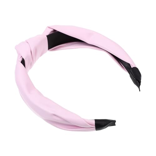HONMEET Leder Haarband Mit Breitem Rand Druck Haarband -geknotetes Stirnband Aus Hochwertigem Material Langlebig Und Bruchfest Für Alltag Und Partys von HONMEET