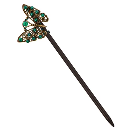 HONMEET Haarstab Quaste Achat Einfacher Vintage Stil Für Frau Hochzeit Party Accessoire von HONMEET