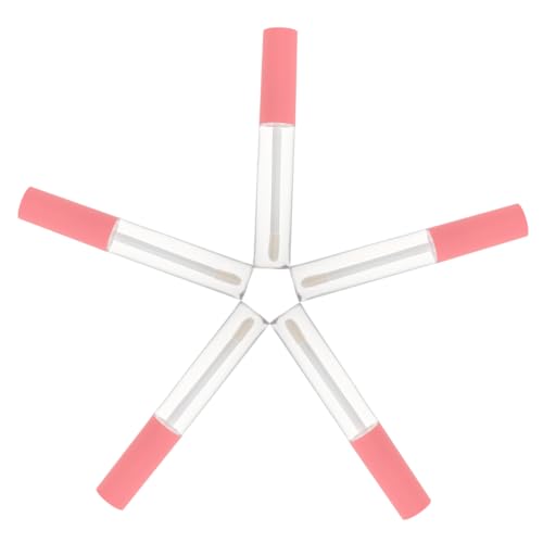 HONMEET 5stücke Leere Lipgloss-röhrchen Mit Transparente Mini-behälter Für Diy Lippenpflege Und Eyeliner Für Reisen Und Make-up-nachfüllungen von HONMEET