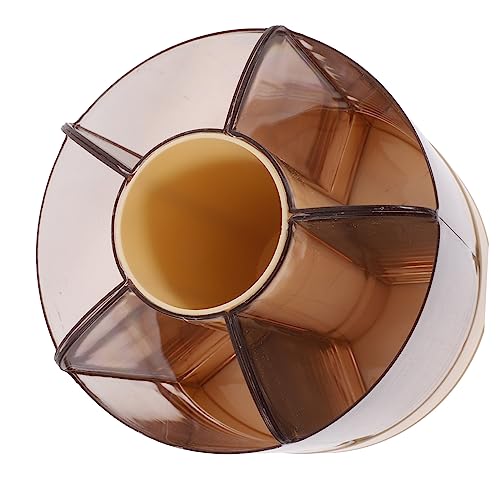 HONMEET Make-up Pinsel Organizer Fächer Kosmetik Aufbewahrungsbox Pinselhalter Lagerung Für Eitelkeit Schminktisch Platzsparend Leicht Zu Reinigen von HONMEET