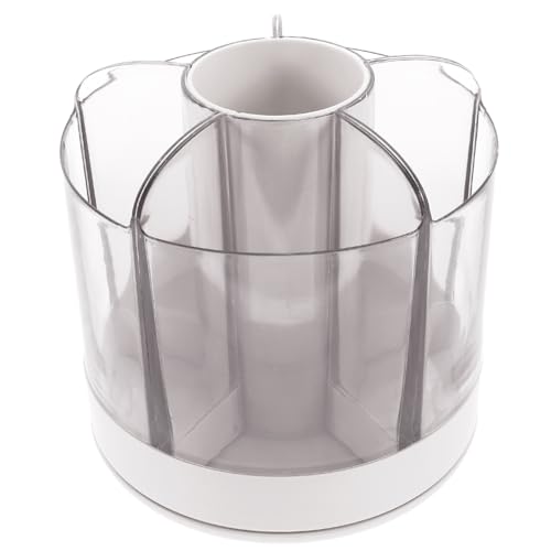 HONMEET Make-up-pinselhalter Make-up-organizer Mit Mehrfachfächern Kosmetik-aufbewahrungsbox Für Schminktisch Badezimmer-organizer Für Lippenstifte Lidschattenpinsel Losen Puder Design von HONMEET