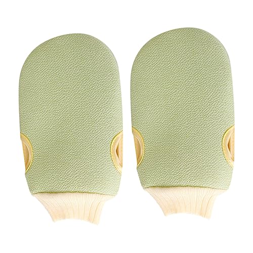 HONMEET Massagehandschuh Peeling Handschuh Für Körperpeeling Nacken Schultern Badehandschuh Für Damen Herren Hautpflege von HONMEET