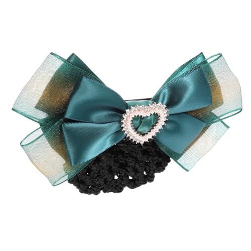 HONMEET Bowknot Haarnetz Haarklammer Für Frauen Elegante Duttabdeckung Leicht Und Langlebig Für Pflegekräfte Und Hotelangestellte von HONMEET