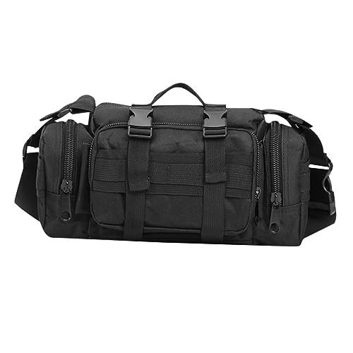 HONMEET Taktische Umhängetasche Crossbody Schultertasche Hüfttasche Für Outdoor Wandern Große Umhängetasche von HONMEET