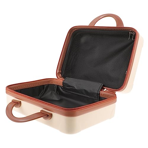 HONMEET Tragbarer Make-up-reisekoffer Kleiner Kosmetikkoffer Für Damen Aufbewahrungsbox Für Make-up Schmuck Und Reisebedarf HONMEET Tragbarer Make-up-reisekoffer Kleiner Kosmetikkoffer Für Damen Aufbewahrungsbox Für Make-up Schmuck Und Reisebedarf von HONMEET