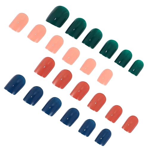 HONMEET 4sätze Abnehmbare Nail Art Aufkleber Pro Designs Tiefsee Elegantes Bohnenbraun Für Kreative Nagelkunst Und Maniküre Zu Hause von HONMEET