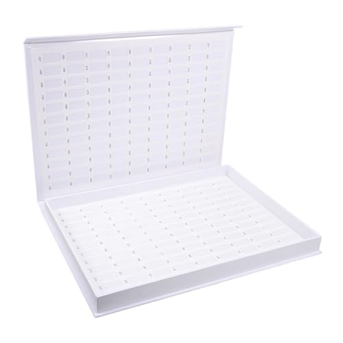 HONMEET Nagel Farbkarte Farben Nail Art Display Board Nagellack Farbmuster Buch Kompakt Tragbar Stabil für Nageldesign Geschenkidee Salon von HONMEET