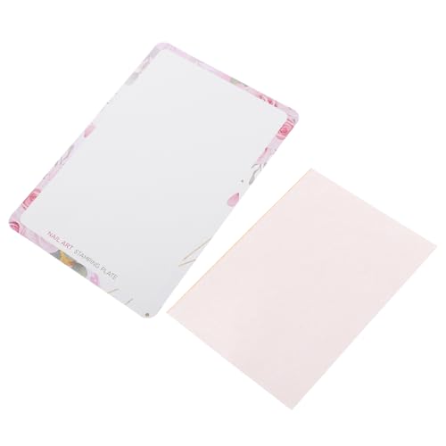 HONMEET Nagelstempelplatte Aus Silikon Für Nageldesign Zubehör Ablageplatte Als Werkzeug Stempel Für Nägel Nagelstempeln Mit Formen Leicht Zu Reinigen Und Transportieren von HONMEET