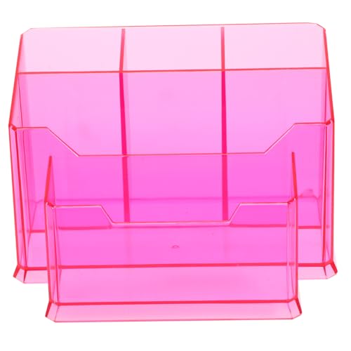 HONMEET Abschließbarer Kosmetik-make-up-aufbewahrungs-organizer Pinselhalter Mit Mehreren Fächern Make-up-pinsel-organizer Nagelbürstenhalter Stilvolles Schreibtisch-accessoire von HONMEET