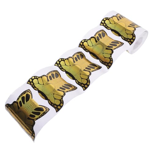 HONMEET Nagelverlängerungsformen 100 Stück Acryl-Nagelformen Leitfaden Aufkleber Nagelkunst-Werkzeuge für den professionellen Heimgebrauch von HONMEET