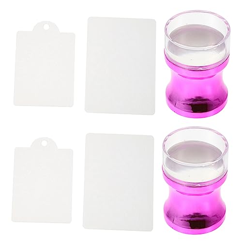 HONMEET 1satz Silikon Nagelstempel Für Kreative Nail Art Große Stempel Und Schaber Für Maniküre Im Salon Oder Zu Hause von HONMEET