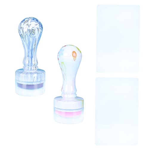 HONMEET 2sätze Nagelstempel Hand-nagelkunst-stempel Langlebiger Nagelstempel Maniküre-diy-stempel von HONMEET