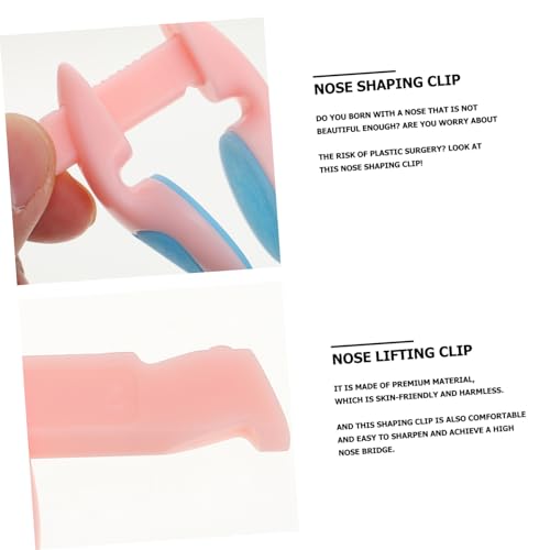 HONMEET Nasenclip Nasenlifter für Damen und Herren Schmerzfreier Nasenformer aus Hautfreundlichem Material Ergonomisch Geformt für Bequemes Anheben der Nasenbrücke Tragbar für Zuhause und von HONMEET