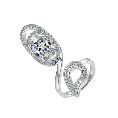 HONMEET Offener Ring Für Damen Dekorativer Nagelring Modischer Fingerring in Nagelform Geeignet Für Maniküre-kunst Und Partys HONMEET Offener Ring Für Damen Dekorativer Nagelring Modischer Fingerring in Nagelform Geeignet Für Maniküre-kunst Und Partys von HONMEET