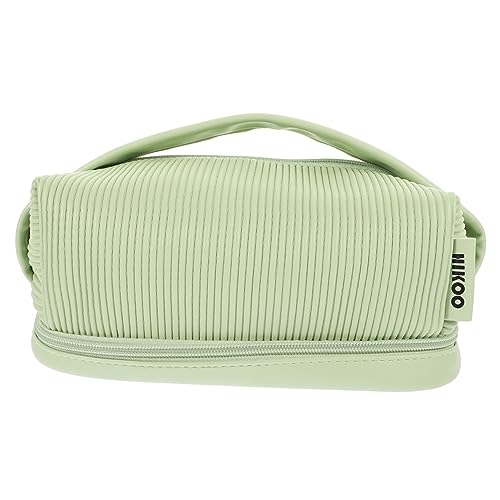HONMEET Makeup Tasche Große Kapazität Mit Pinsel-Fach Tragbare Kosmetiktasche Für Reisen Doppelschichtiges Design Und Leicht Für Damen Und Herren HONMEET Makeup Tasche Große Kapazität Mit Pinsel-Fach Tragbare Kosmetiktasche Für Reisen Doppelschichtiges Design Und Leicht Für Damen Und Herren von HONMEET