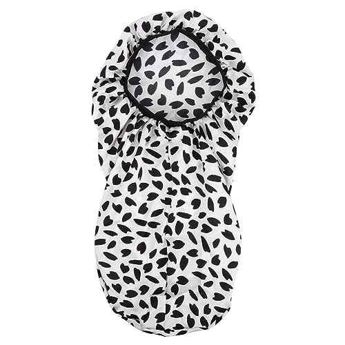 HONMEET Satin Bonnet Für Haarschutz Beim Schlafen Einstellbare Schlafhaube Für Damen Und Herren Elastisches Design Bequem Und Atmungsaktiv Für Lange Und Lockige Haare von HONMEET