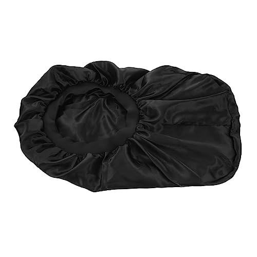 HONMEET Lange Satin Schlafhaube Für Damen Und Herren Praktische Haarpflege ütze Atmungsaktive Und Elastische Haarhaube Ideal Für Zuhause Und Reisen von HONMEET
