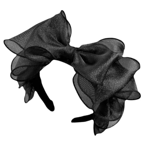 HONMEET Schleifen-stirnband Mit Bowknot Rutschfeste Stirnbänder Für Damen Dekoratives Stirnband Aus Hochwertigem Material Haarschmuck Für Mädchen Und Frauen von HONMEET