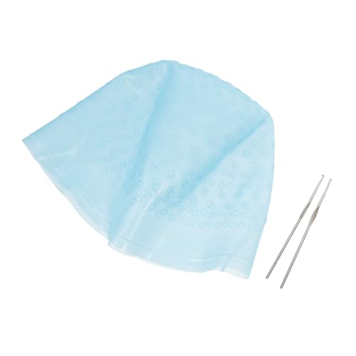 HONMEET Silikon-haarfärbehut Wiederverwendbarer Haar-highlights-hut Mit Häkelnadeln Für Färbefarbkappen Salon-haarkappen Und Färbefarbwerkzeug von HONMEET