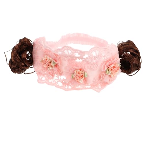 HONMEET Süßes -haarband Mit Blume Für Neugeborene Und Für Geburtstagsfeiern Und Fotoshootings Verstellbar Für Optimalen Sitz Für Ersten Geburtstag von HONMEET
