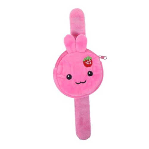 HONMEET Süßes Rabbit Slap Armband Für Junge Mädchen Verspieltes Selfie-armband Mit Geldbörse Perforierte Für Partys Und Feste Design von HONMEET