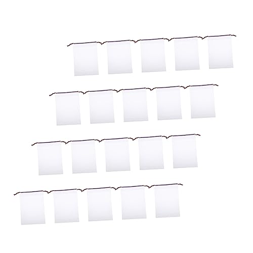 HONMEET 40stücke Wimpern Organizer Tasche Reise Kosmetiktasche Kordelzug Wimperntaschen Lagerung Beutel Für Urlaub Camping Fitnessstudio Bad Outdoor-aktivitäten von HONMEET