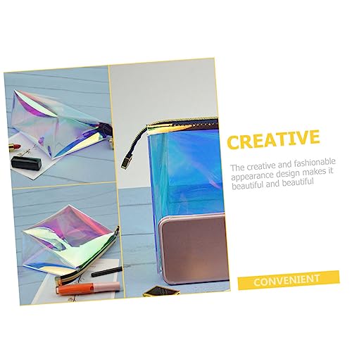 HONMEET Transparente wasserdichte Make up Tasche Handlich Multifunktional Kosmetiktasche Reise Organizer Praktisch für Alltag und Camping von HONMEET